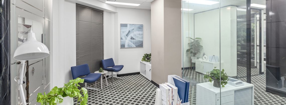 Suite 303 for lease at Exchange Tower private office
